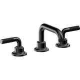 California Faucets - 8'' Widespread Lavatory Faucet with ZeroDrain - Matte Black