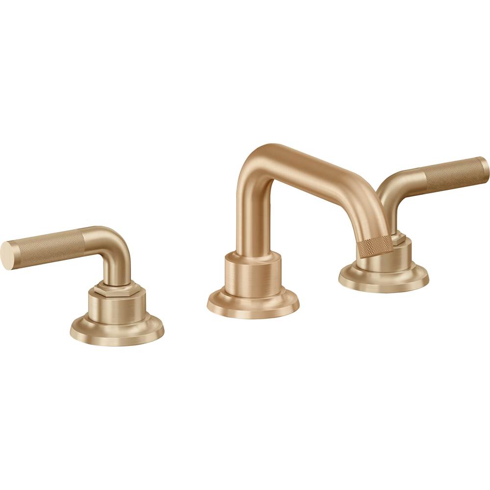 California Faucets - 8'' Widespread Lavatory Faucet with ZeroDrain - Satin Bronze Pvd
