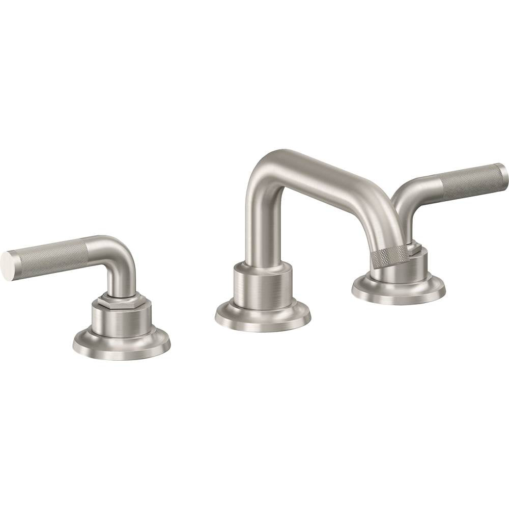 California Faucets - 8'' Widespread Lavatory Faucet - Ultra Stainless Steel Pvd