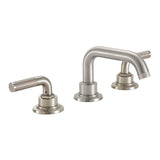 California Faucets - 8'' Widespread Lavatory Faucet with Completely Finished ZeroDrain - Gloss White