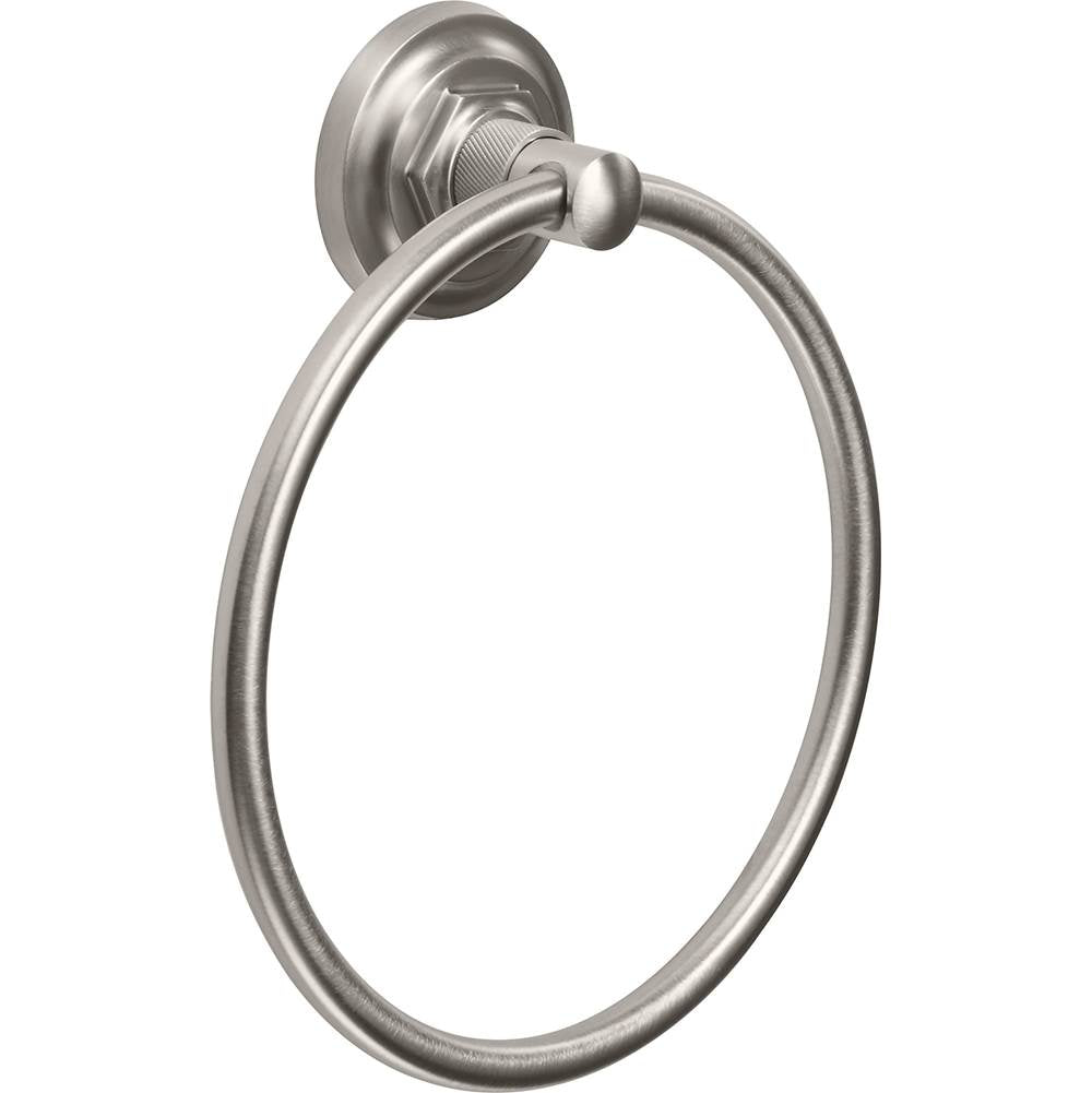 California Faucets - Towel Ring - Gloss White