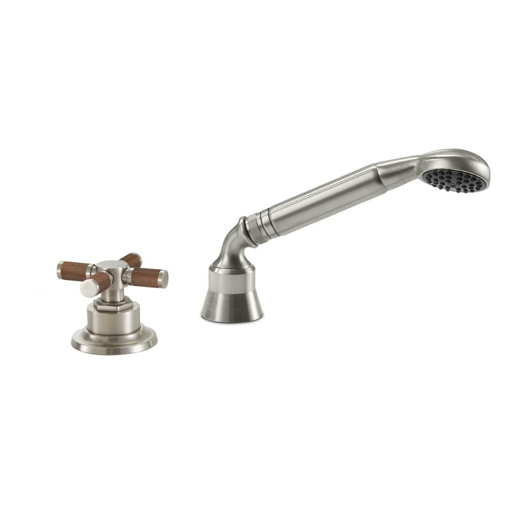 California Faucets - Complete Handshower & Diverter for Roman Tub - Gloss White
