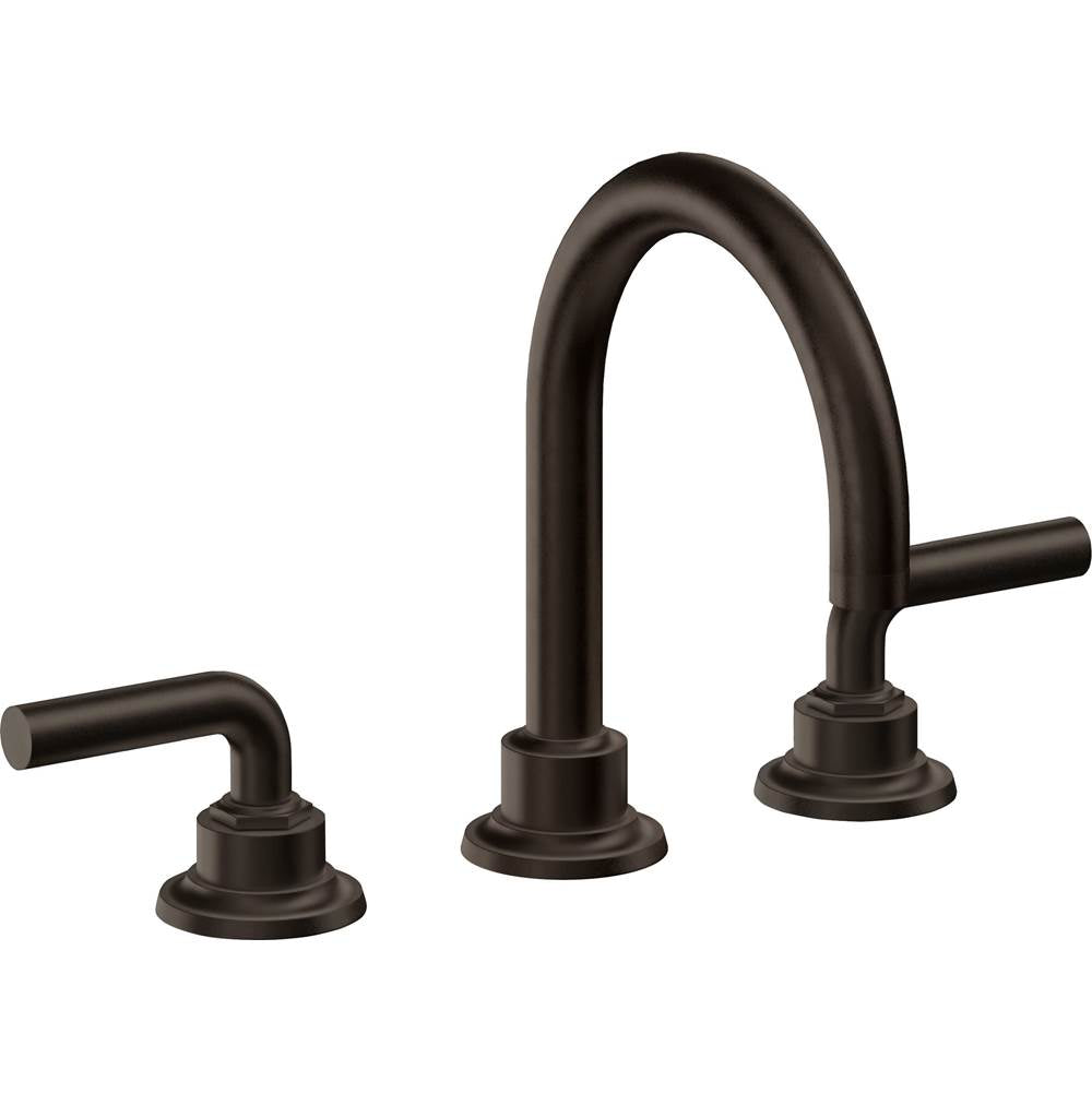 California Faucets - 8'' Widespread Lavatory Faucet with ZeroDrain - Bella Terra Bronze