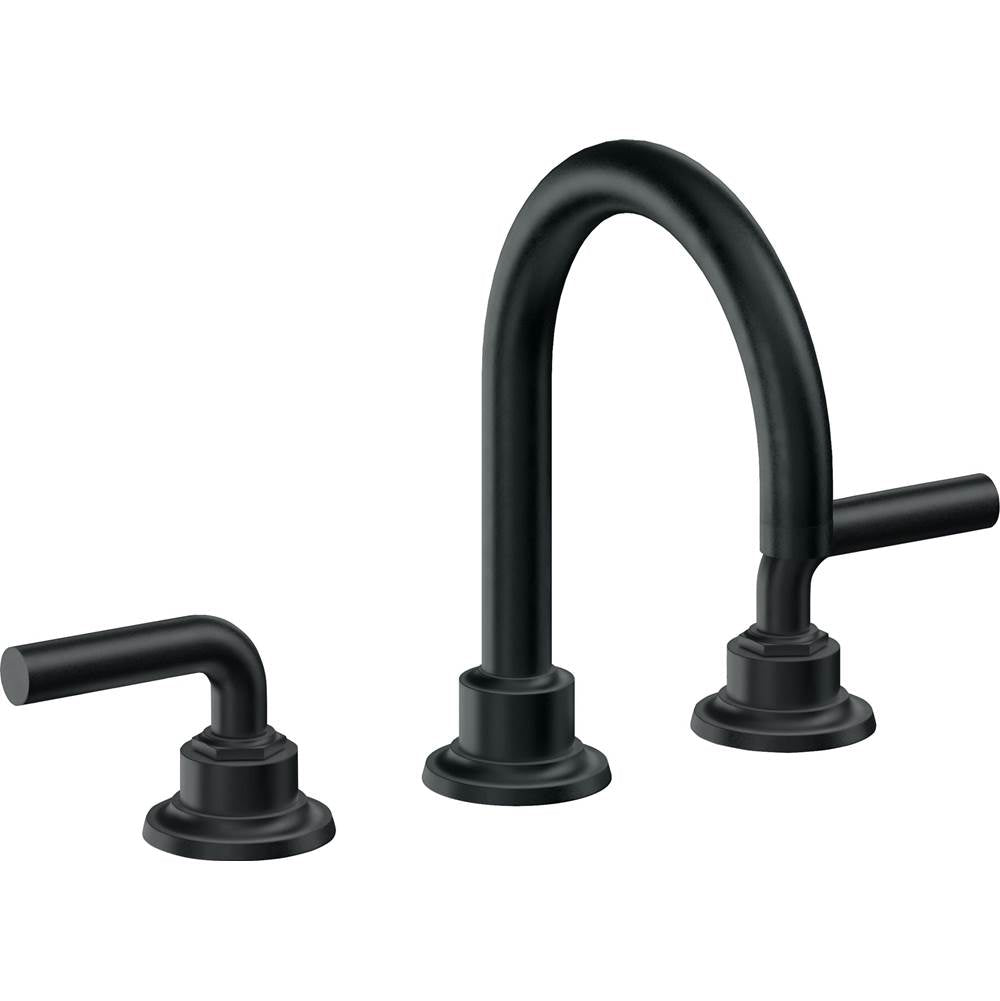 California Faucets - 8'' Widespread Lavatory Faucet - Carbon Pvd