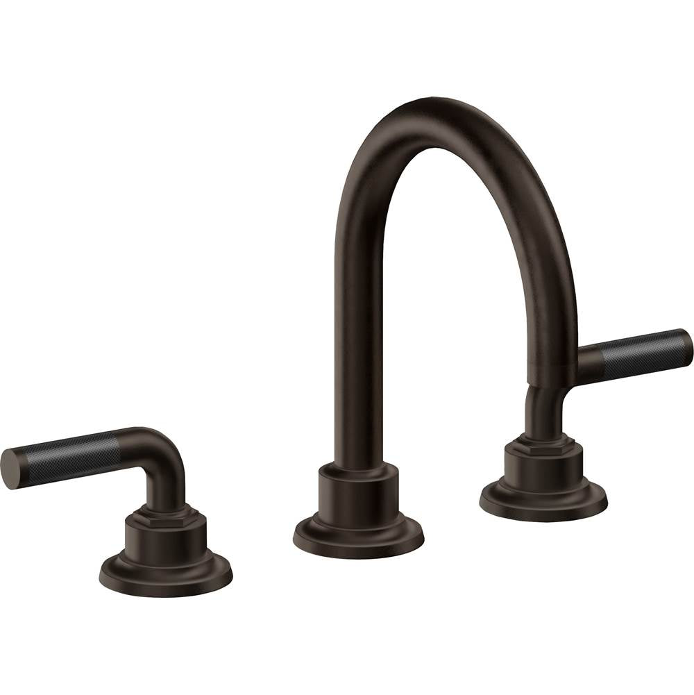 California Faucets - 8'' Widespread Lavatory Faucet with ZeroDrain - Bella Terra Bronze