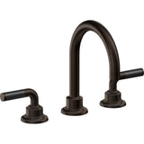 California Faucets - 8'' Widespread Lavatory Faucet with ZeroDrain - Bella Terra Bronze