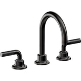 California Faucets - 8'' Widespread Lavatory Faucet with ZeroDrain - Matte Black