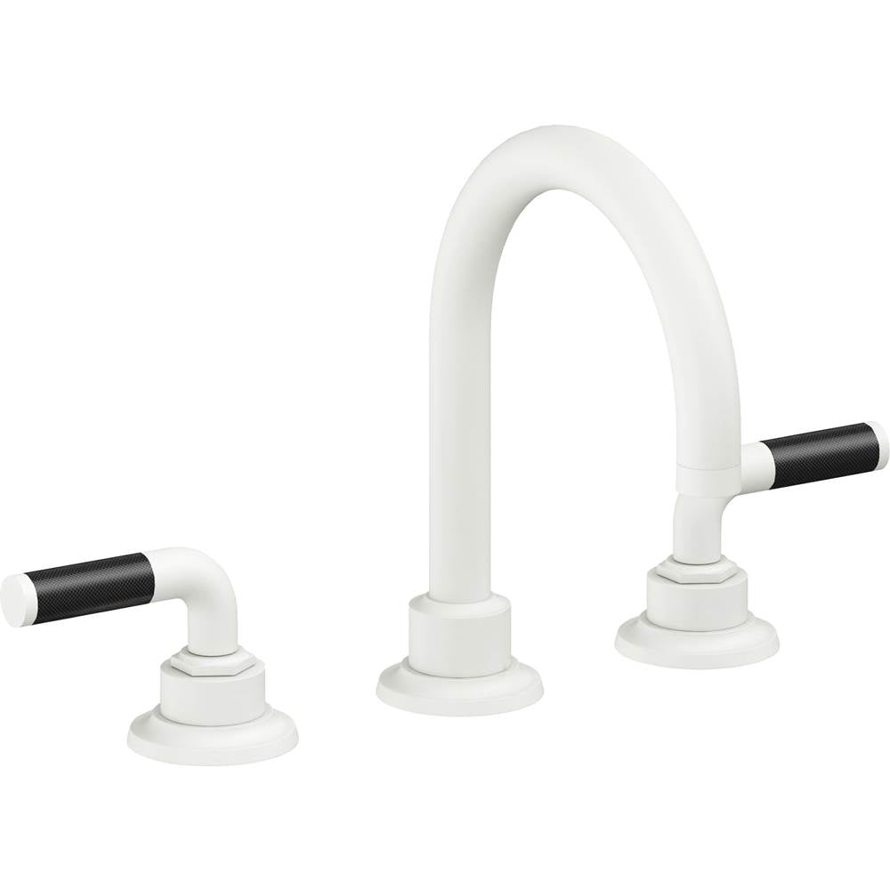 California Faucets - 8'' Widespread Lavatory Faucet - Matte White