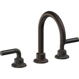 California Faucets - 8'' Widespread Lavatory Faucet with ZeroDrain - Oil Rubbed Bronze