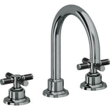 California Faucets - 8'' Widespread Lavatory Faucet - Black Nickel Pvd