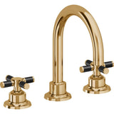 California Faucets - 8'' Widespread Lavatory Faucet - French Gold Pvd