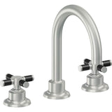 California Faucets - 8'' Widespread Lavatory Faucet - Satin Chrome Pvd
