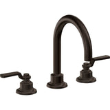 California Faucets - 8'' Widespread Lavatory Faucet with ZeroDrain - Bella Terra Bronze