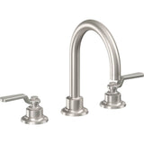 California Faucets - 8'' Widespread Lavatory Faucet - Ultra Stainless Steel Pvd
