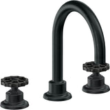 California Faucets - 8'' Widespread Lavatory Faucet - Carbon Pvd
