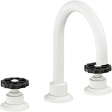California Faucets - 8'' Widespread Lavatory Faucet - Matte White