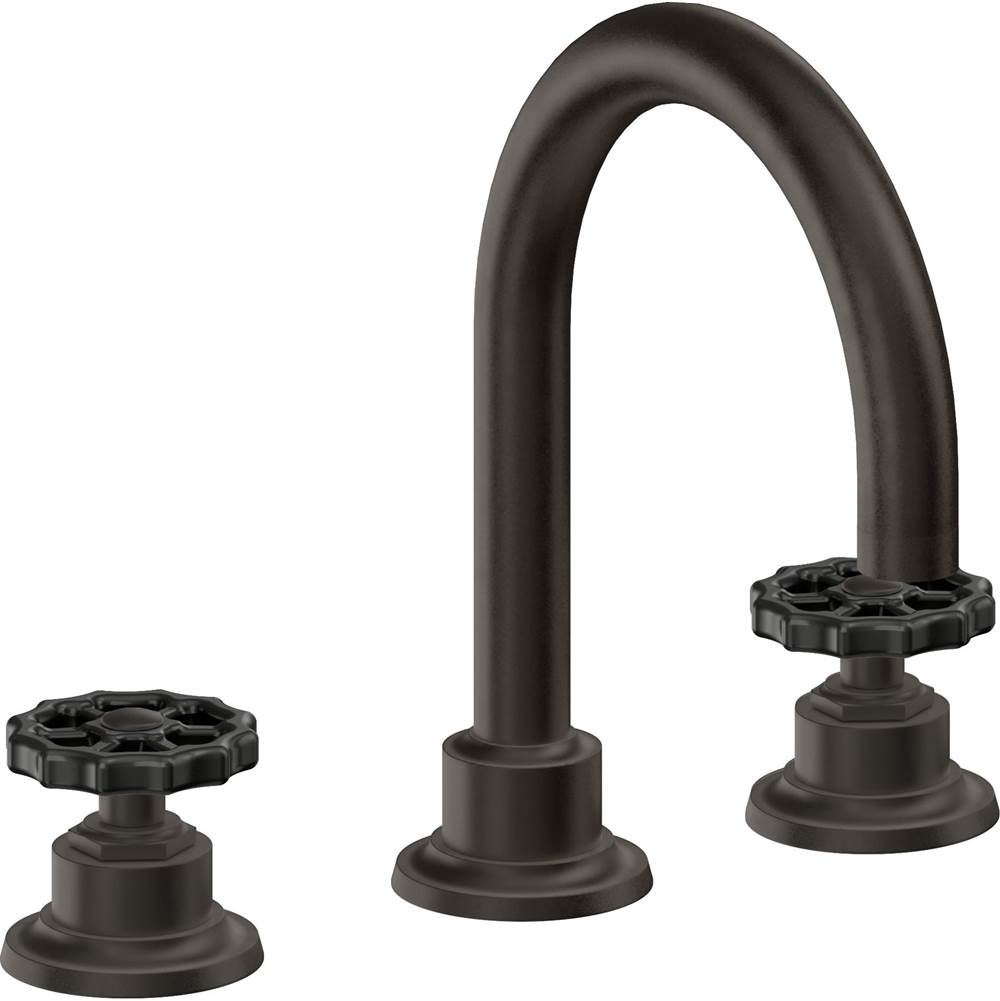 California Faucets - 8'' Widespread Lavatory Faucet - Oil Rubbed Bronze