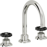 California Faucets - 8'' Widespread Lavatory Faucet - Polished Chrome