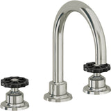 California Faucets - 8'' Widespread Lavatory Faucet - Polished Nickel Pvd