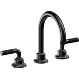 California Faucets - 8'' Widespread Lavatory Faucet with ZeroDrain - Matte Black