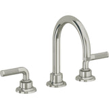 California Faucets - 8'' Widespread Lavatory Faucet - Polished Nickel Pvd