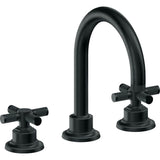 California Faucets - 8'' Widespread Lavatory Faucet - Carbon Pvd