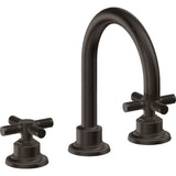 California Faucets - 8'' Widespread Lavatory Faucet with ZeroDrain - Oil Rubbed Bronze
