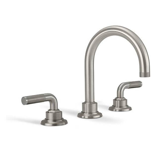 California Faucets - 8'' Widespread Lavatory Faucet with ZeroDrain - Gloss White