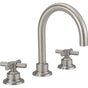 California Faucets - 8'' Widespread Lavatory Faucet with Completely Finished ZeroDrain - Gloss White