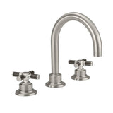 California Faucets - 8'' Widespread Lavatory Faucet with ZeroDrain - Gloss White