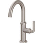 California Faucets - Single Hole Lavatory/Bar/Prep Faucet - Low Spout - Gloss White