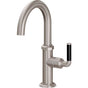 California Faucets - Single Hole Lavatory/Bar/Prep Faucet - Low Spout - Gloss White