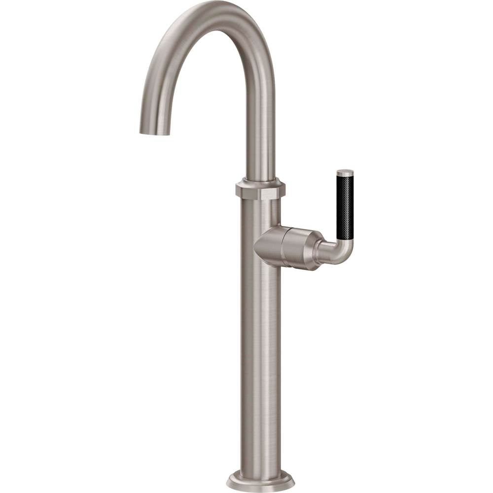 California Faucets - Single Hole Lavatory/Bar/Prep Faucet - High Spout - Gloss White