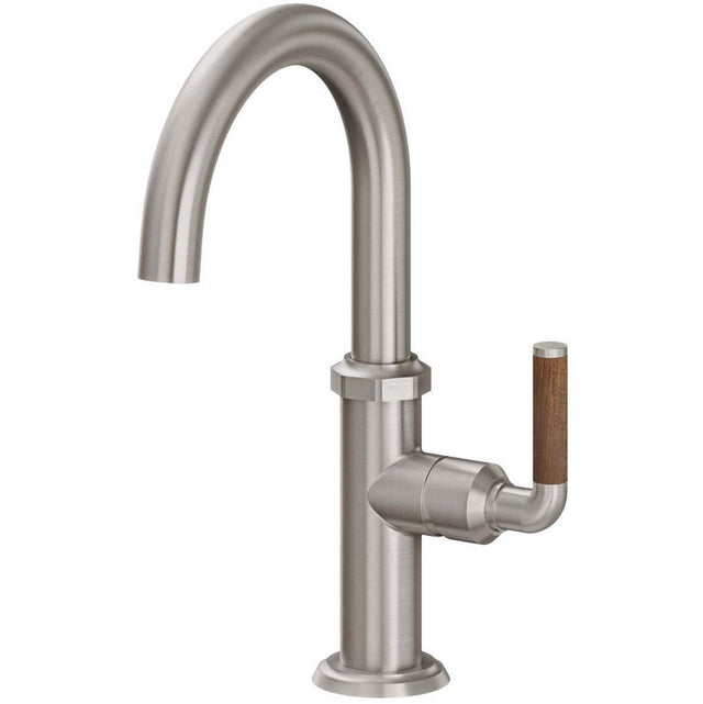 California Faucets - Single Hole Lavatory/Bar/Prep Faucet - Low Spout - Gloss White