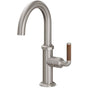 California Faucets - Single Hole Lavatory/Bar/Prep Faucet - Low Spout - Gloss White