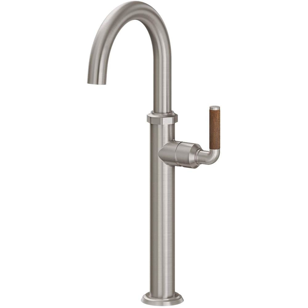 California Faucets - Single Hole Lavatory/Bar/Prep Faucet - High Spout - Gloss White