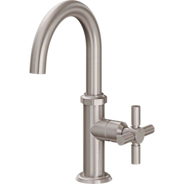 California Faucets - Single Hole Lavatory/Bar/Prep Faucet - Low Spout - Gloss White