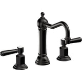 California Faucets - 8'' Widespread Lavatory Faucet - Matte Black