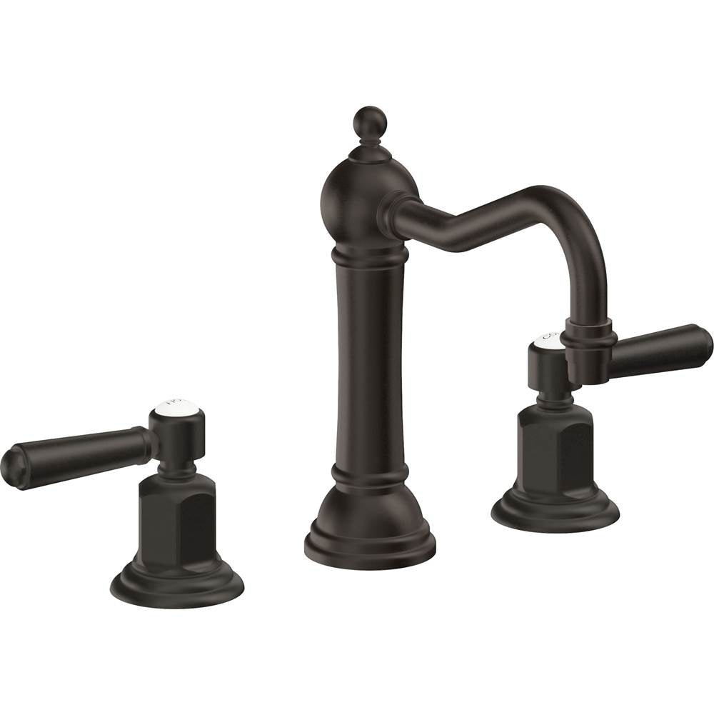 California Faucets - 8'' Widespread Lavatory Faucet with ZeroDrain - Oil Rubbed Bronze