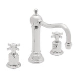 California Faucets - 8'' Widespread Lavatory Faucet with ZeroDrain - Gloss White