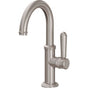 California Faucets - Single Hole Lavatory/Bar/Prep Faucet - Low Spout - Gloss White