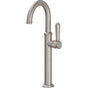 California Faucets - Single Hole Lavatory/Bar/Prep Faucet - High Spout - Gloss White