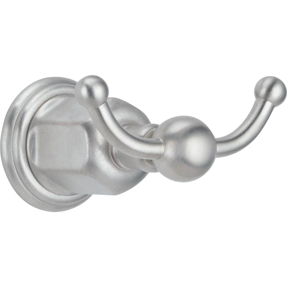 California Faucets - Double Robe Hook - Gloss White