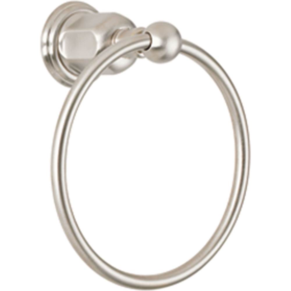 California Faucets - Towel Ring - Gloss White