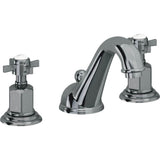 California Faucets - 8'' Widespread Lavatory Faucet with ZeroDrain - Black Nickel Pvd