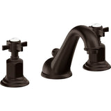 California Faucets - 8'' Widespread Lavatory Faucet with Completely Finished ZeroDrain - Bella Terra Bronze