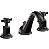California Faucets - 8'' Widespread Lavatory Faucet with ZeroDrain - Matte Black