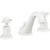 California Faucets - 8'' Widespread Lavatory Faucet with Completely Finished ZeroDrain - Matte White