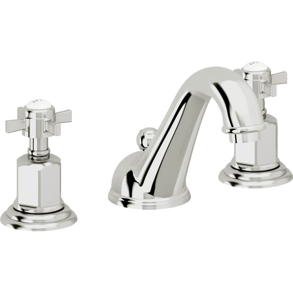 California Faucets - 8'' Widespread Lavatory Faucet - Polished Chrome