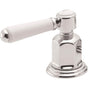 California Faucets - Wall or Deck Handle Trim Only - Gloss White
